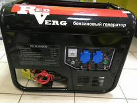 Redverg Rd G8000EN3 5025411 - бензиновый генератор для надежного электроснабжения
