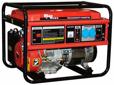 Бензиновые генераторы Redverg: надежный источник энергии для удовлетворения ваших потребностей