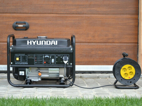 Бензиновый генератор Hyundai HY3000F - мощный и эффективный