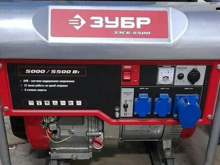 ЗУБР ЗЭСБ 3500 - надежный бензиновый генератор для ваших энергетических нужд