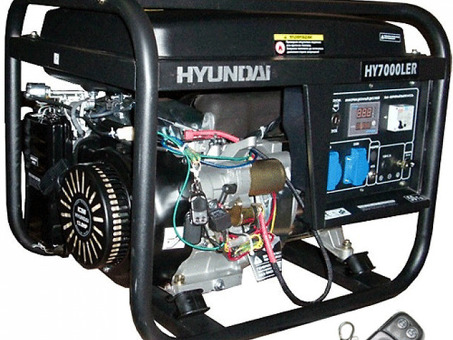 Портативный бензиновый генератор Hyundai 7000: мощный и надежный