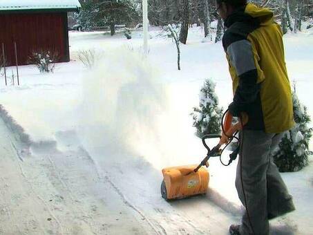 Лопата для снега Benzol - мощный инструмент для уборки снега