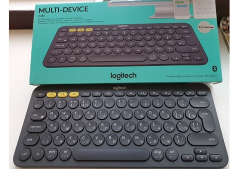 Клавиатура беспроводная Logitech K380 Dark Gray (920-007584).