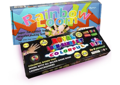 Наборы для творчества Loom Bands и Rainbow Loom