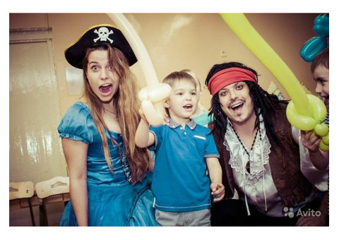 Пираты 21 века на детский день рождения и праздник