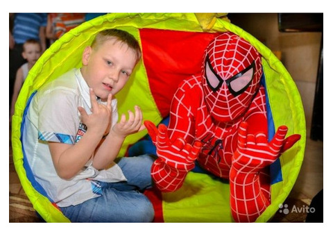Человек-паук на детский день рождения и праздник