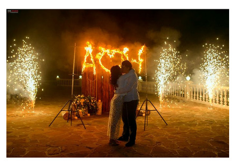 Огненное шоу на свадьбу в Иркутске