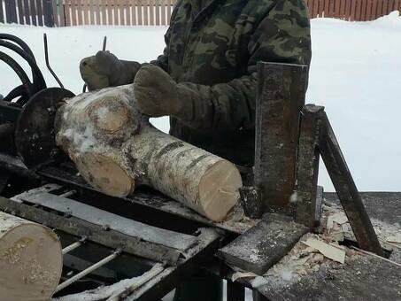 Мощный электрический раскалыватель бревен - купить сейчас