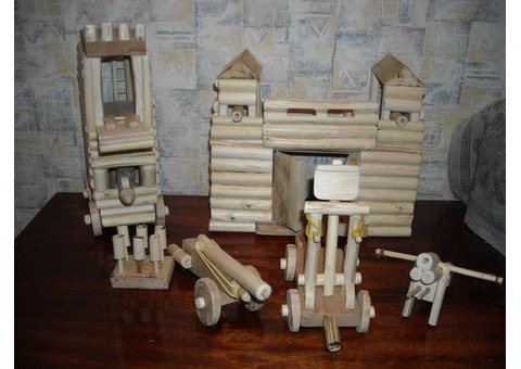 Деревянный игрушечный набор «Баталия»