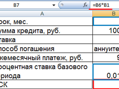 Рассчитайте общую стоимость потребительского кредита.