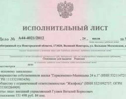 Обнародованы судебные постановления по исполнительному производству