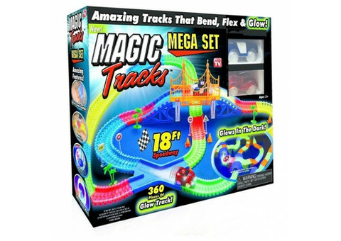 Гоночный трек Magic Tracks Mega Set 360 деталей