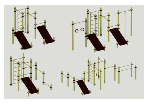Уличные спортивные комплексы купить в Екатеринбурге