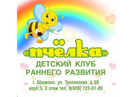 Детский клуб Раннего развития Пчелка