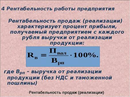 Положительный возврат инвестиций: повысьте рентабельность с помощью наших услуг