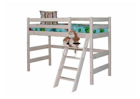 Кровать детская полувысокая с наклонной лестницей 'Соня' №6