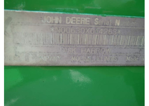Борона John Deere 630 Disks 27′