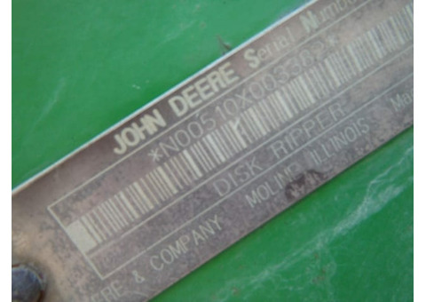 Глубокорыхлитель John Deere 512 Disk Ripper