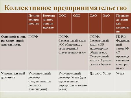 Основные различия между индивидуальными предпринимателями и самозанятыми лицами