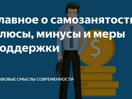 Различия между индивидуальным предпринимательством и самозанятостью