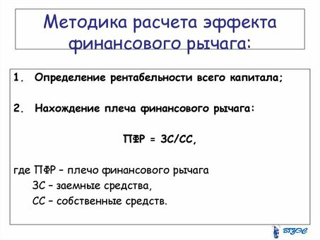 Важность финансового рычага - раскрытие потенциала бизнеса