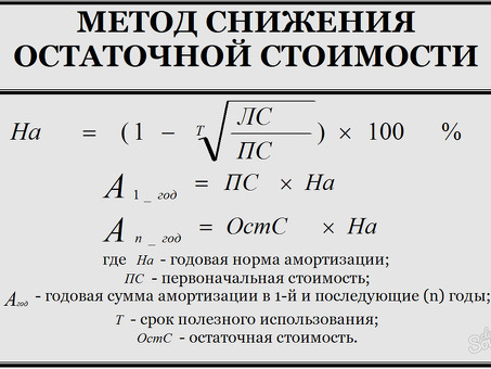 Расчет амортизации основных средств: пошаговое руководство