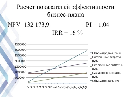 Как рассчитать эффективность бизнеса:|Ваше название компании