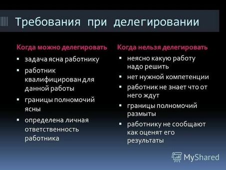 Назначение задач: какие существующие задачи можно назначить