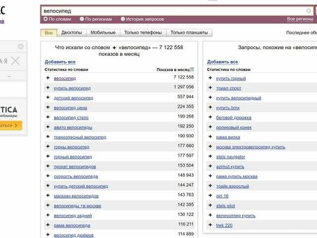 Wordstat Yandex Helper: мощный инструмент для исследования и анализа ключевых слов