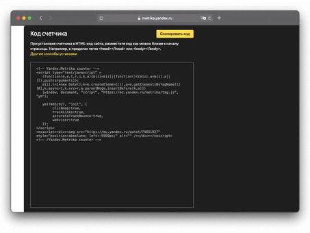 Что такое Yandex Metrika Counter?