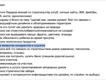 Анализ количества конкурентов по определенному запросу