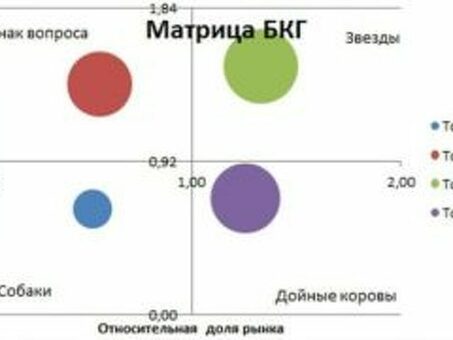 Анализ матрицы БКГ