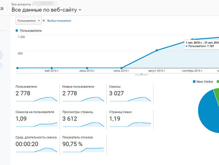 Анализ посещаемости веб-сайта
