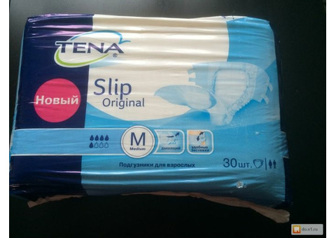 Tena slip original medium 30 штук