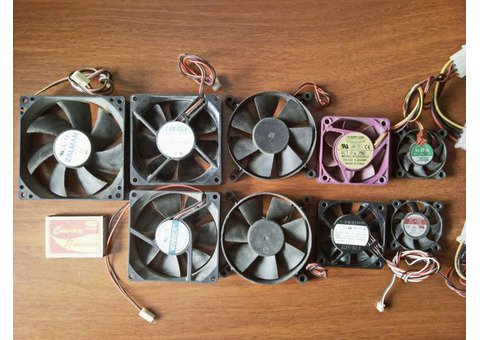 Вентиляторы (кулеры) для компьютера.