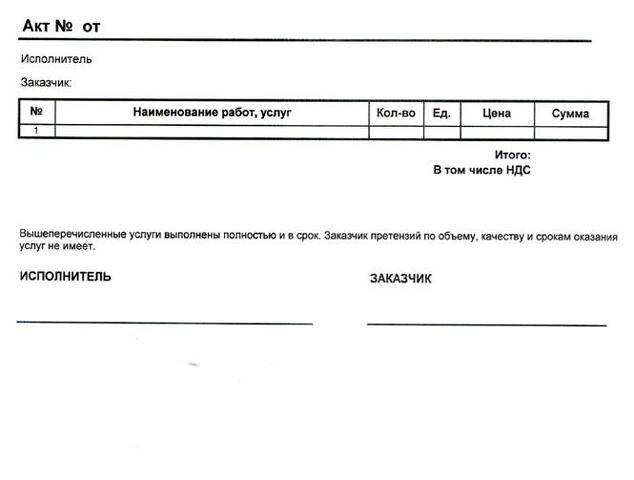 Приложение к договору с самозанятым на оказание услуг образец