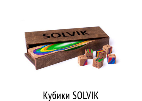 Кубики SOLVIK автор психолог Виктория Соловьева