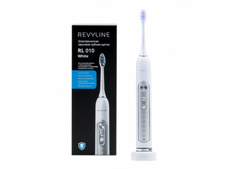 Белая звуковая щетка Revyline RL 010