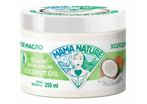 Масло кокосовое Mama Nature, 250г