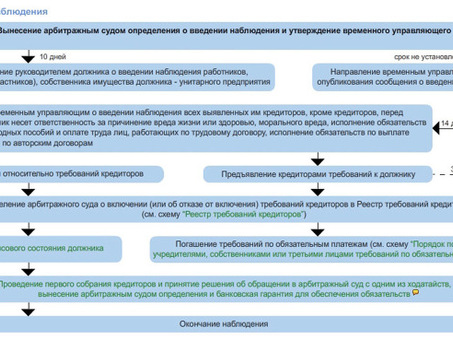Наблюдение за банкротством: экспертные услуги для облегчения финансового положения