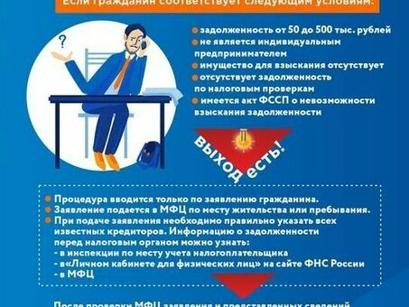 Услуги по возврату активов в рамках внесудебного производства по делу о банкротстве