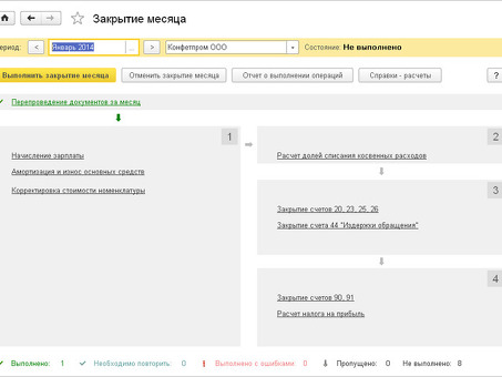 Счета, подлежащие закрытию в конце месяца: полное руководство