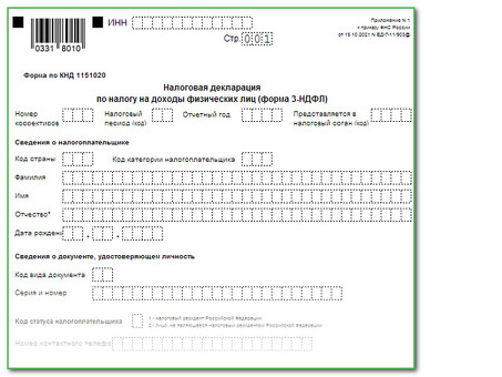 Download the Blank Tax Declaration Form | Easy and Fast - {Your Company Name}