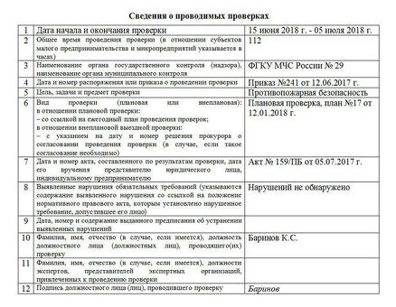 Образец журнала учета корпоративных проверок | Служба правового обеспечения