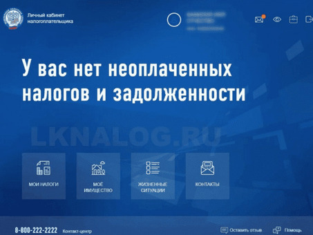 Уплата налога на доходы физических лиц через сайт налоговой инспекции