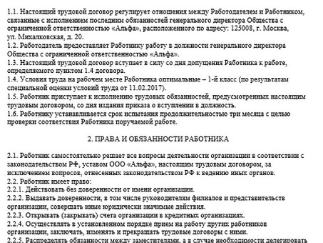 Срочные трудовые договоры с генеральными директорами | Заключите договор прямо сейчас!