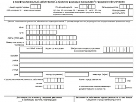 Скачать бланк ФСС-4 - получите свой бланк прямо сейчас!