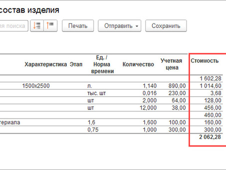 Как создать отчет о калькуляции в 1С:Бухгалтерии 8 (v. 3. 0): ответы экспертов 1С, Отчеты о калькуляции себестоимости