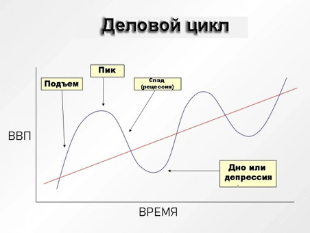 Каковы фазы делового цикла? (с советами), Фазы делового цикла.