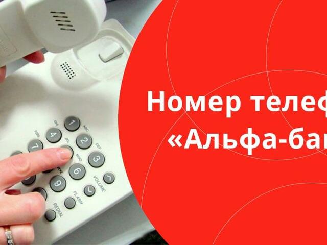 Номер телефона альфа банка бесплатный